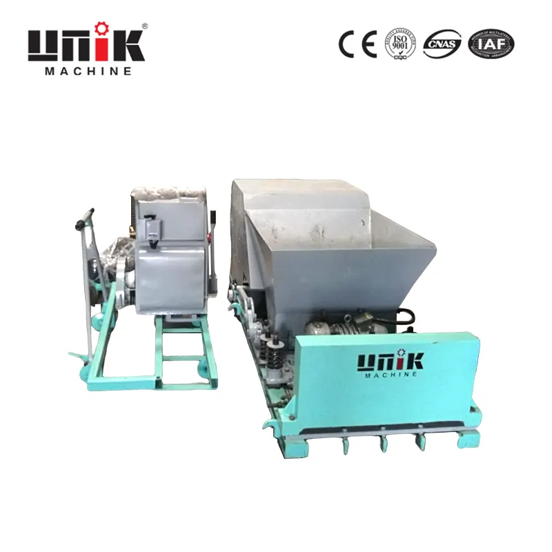 Beton overligger maskine