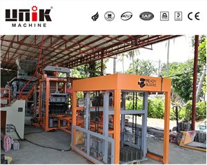 Hule blok mursten Making Machine