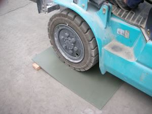 PVC-plastpaller til blokke