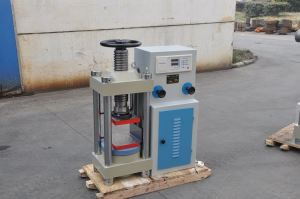 Betonblok hydraulisk kompressionsstyrketestmaskine