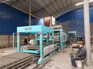 Mursten maskine produktionslinje